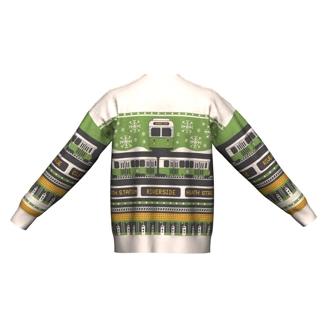 MBTA Green Line Knit Sweater (Relaxed)